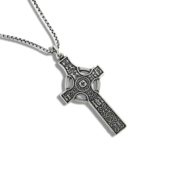 Kildalton Scottish Cross Pendant in Sterling Silver