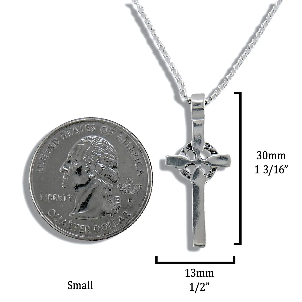 Sterling Silver Kilmory Celtic Cross Pendant