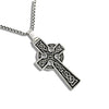 Sterling Silver St Patrick's Celtic Cross Pendant