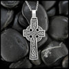 Sterling Silver St Patrick's Celtic Cross Pendant
