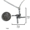 St. Brigid Cross Pendant in Sterling Silver