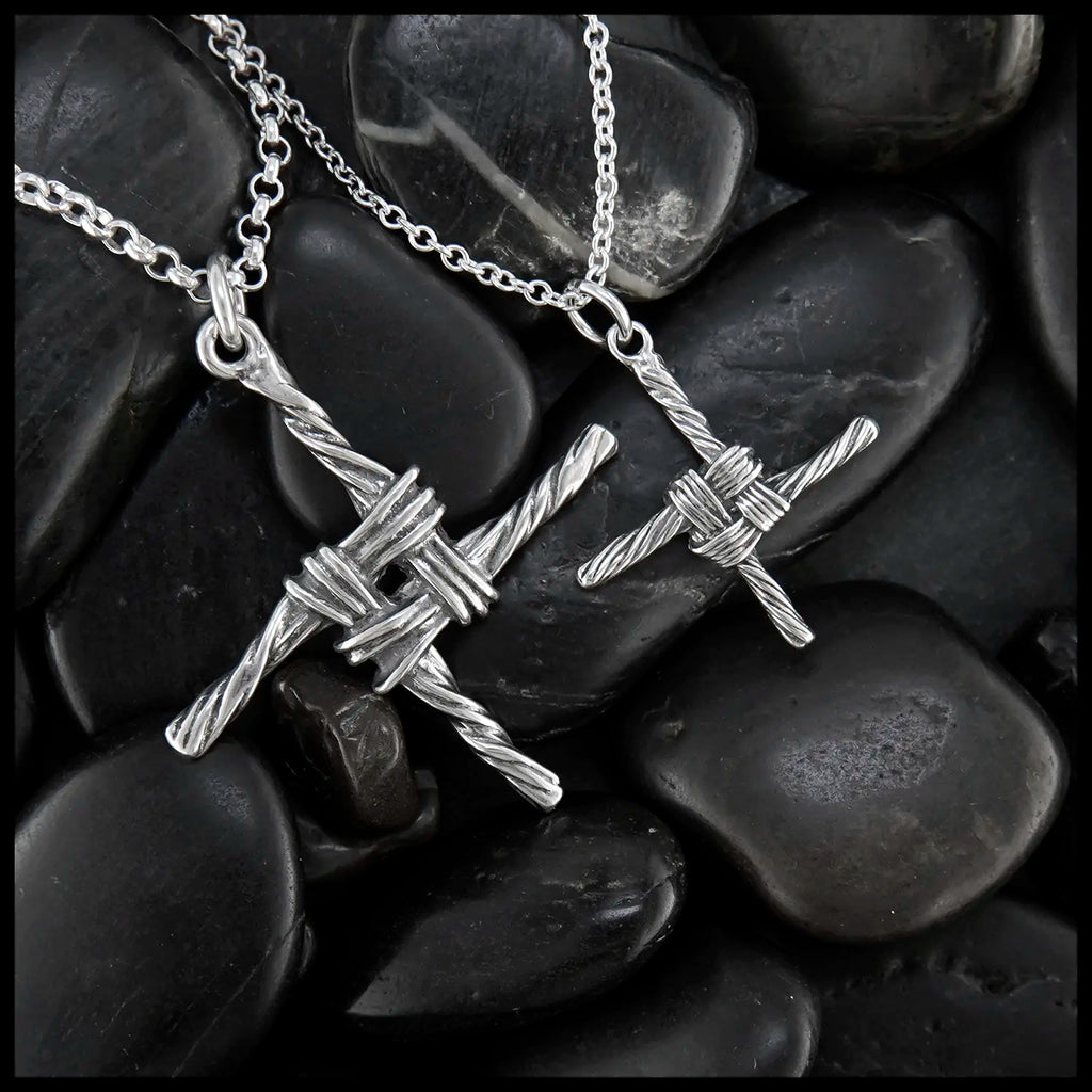 St. Brigid Cross Pendant in Sterling Silver