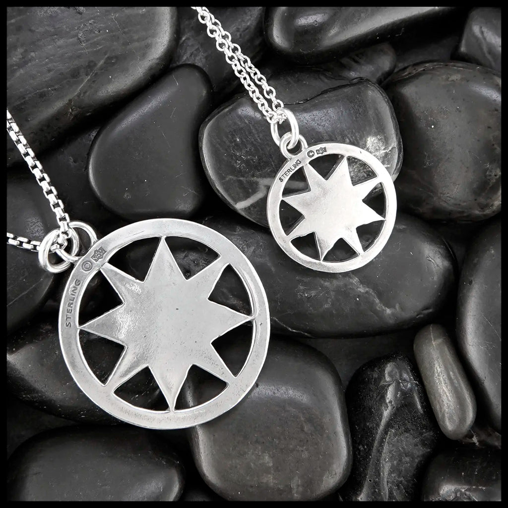 Celtic Compass Pendants in Sterling Silver