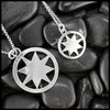 Celtic Compass Pendants in Sterling Silver