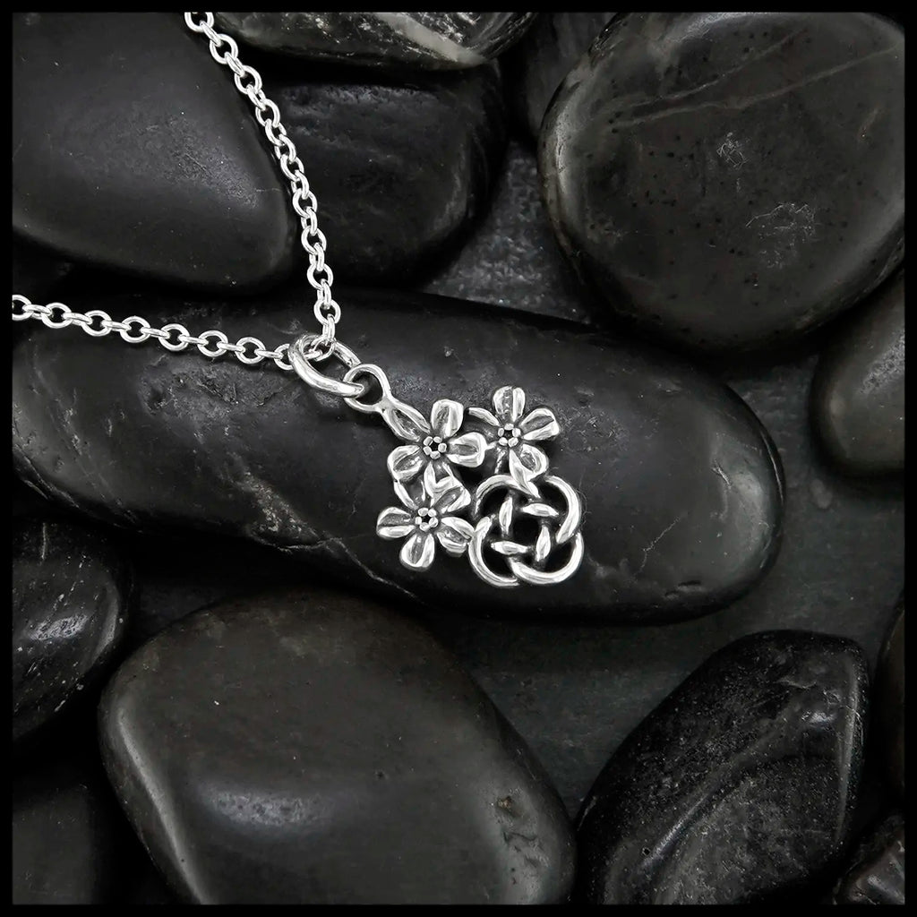 Josephine's Forget Me Knot Pendant in Sterling Silver