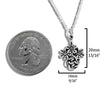 Josephine's Forget Me Knot Pendant in Sterling Silver