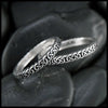 Dainty Josephine's Knot Stacking Ring in Silver