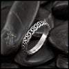 Narrow Josephine’s Knot Ring in Sterling Silver