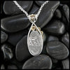 Summer Skies Custom Blue Lace Agate Pendant 