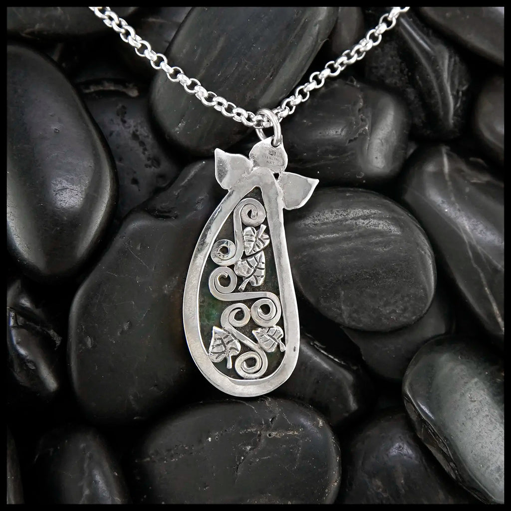 Custom Ocean Jasper Pendant