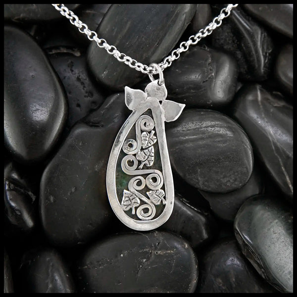 Custom Ocean Jasper Pendant