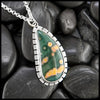 Custom Ocean Jasper Pendant