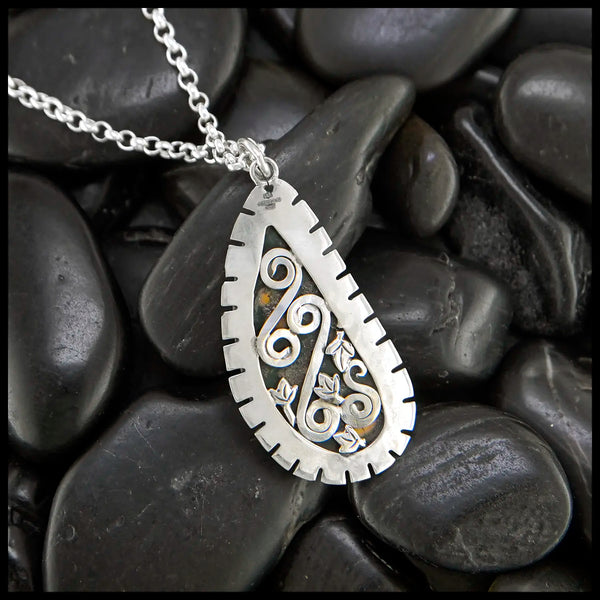 Custom Ocean Jasper Pendant