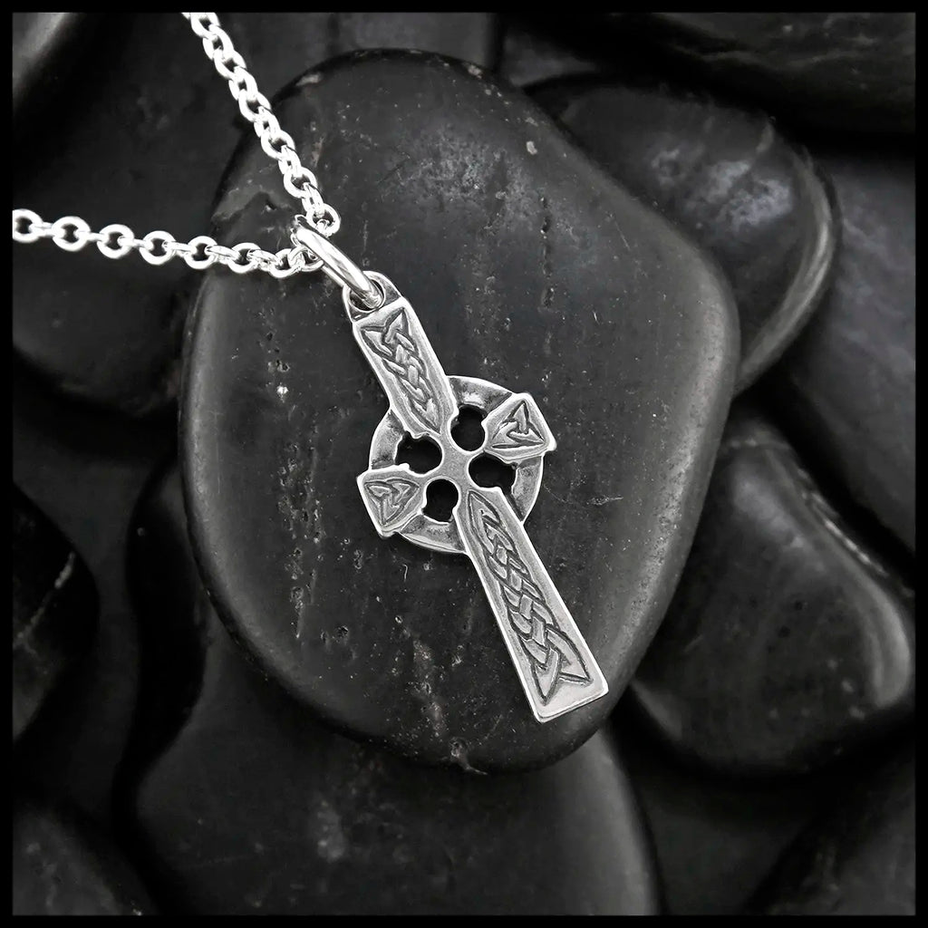 Kelly Celtic Cross Pendant in Sterling Silver
