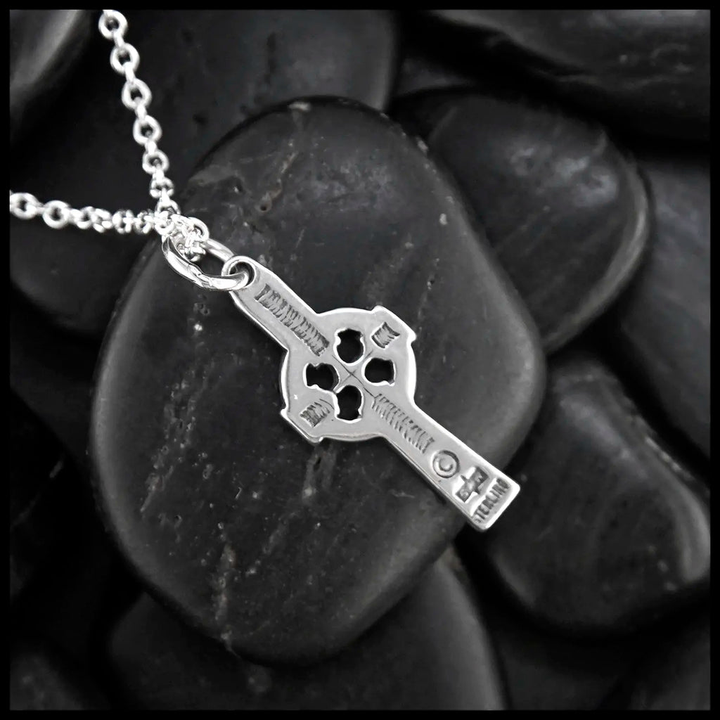 Kelly Celtic Cross Pendant in Sterling Silver