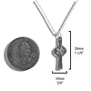 Kelly Celtic Cross Pendant in Sterling Silver