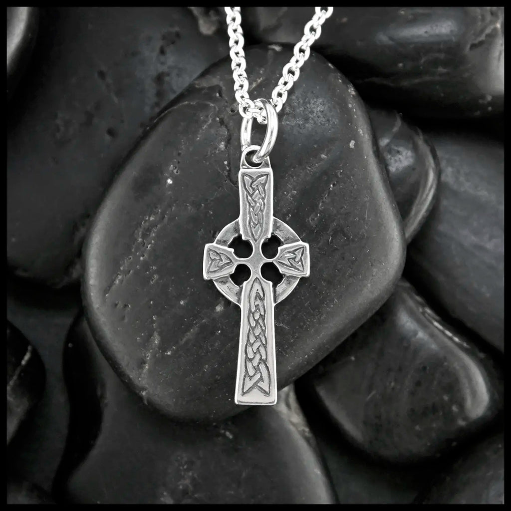 Kelly Celtic Cross Pendant in Sterling Silver