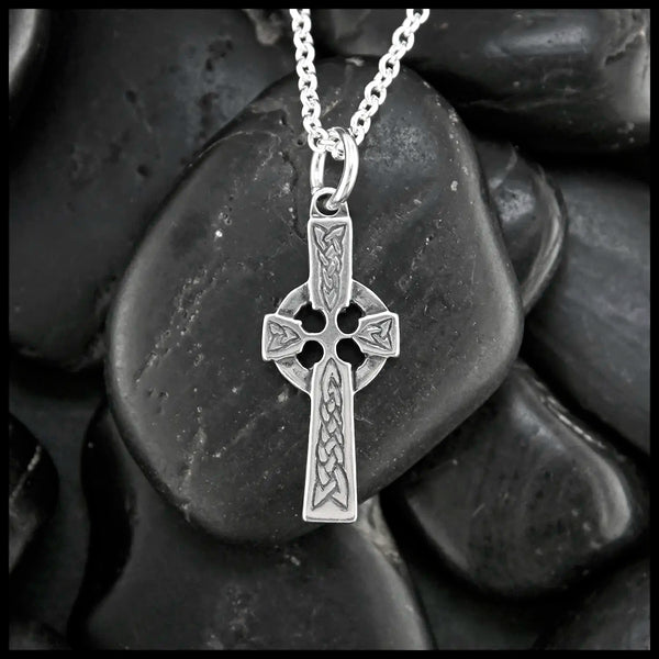 Kelly Celtic Cross Pendant in Sterling Silver
