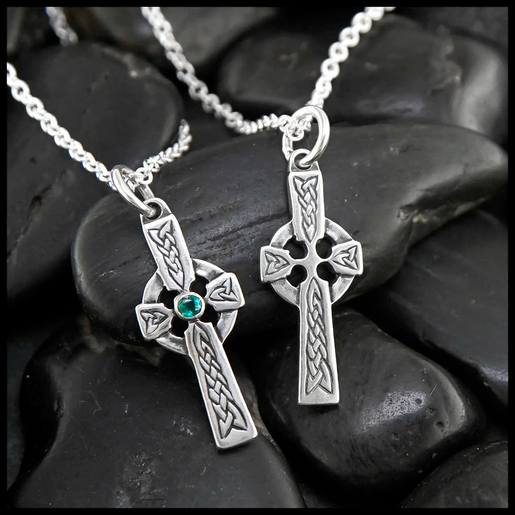 Sterling Silver Kelly Celtic Cross Pendant