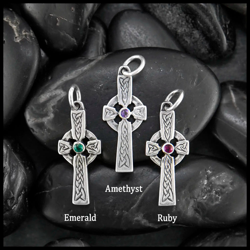 Sterling Silver Kelly Celtic Cross Pendant