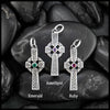 Sterling Silver Kelly Celtic Cross Pendant