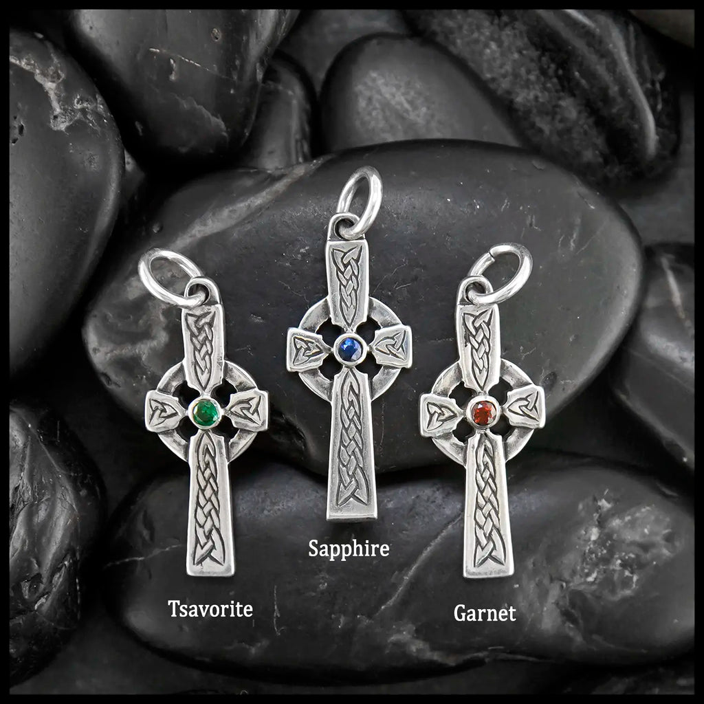 Sterling Silver Kelly Celtic Cross Pendant