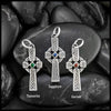 Sterling Silver Kelly Celtic Cross Pendant
