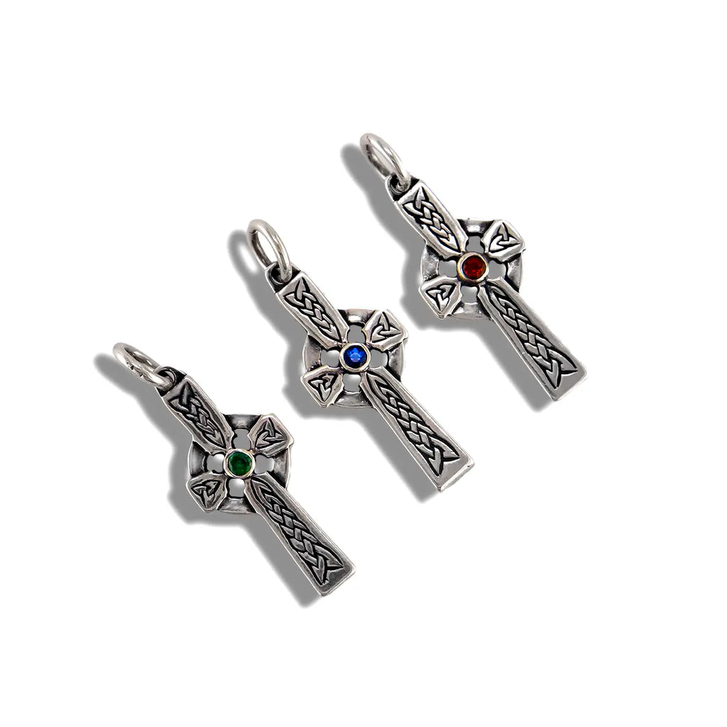 Sterling Silver Kelly Celtic Cross Pendant