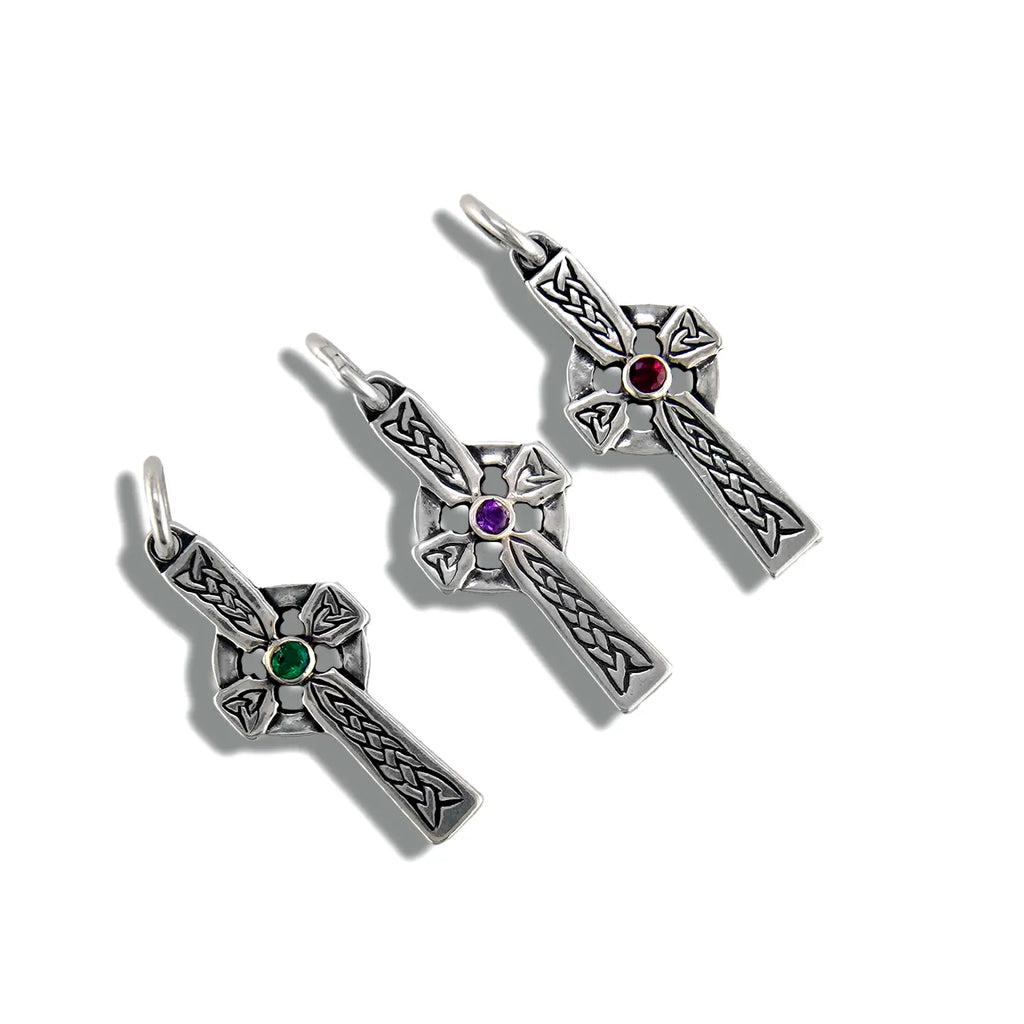 Sterling Silver Kelly Celtic Cross Pendant