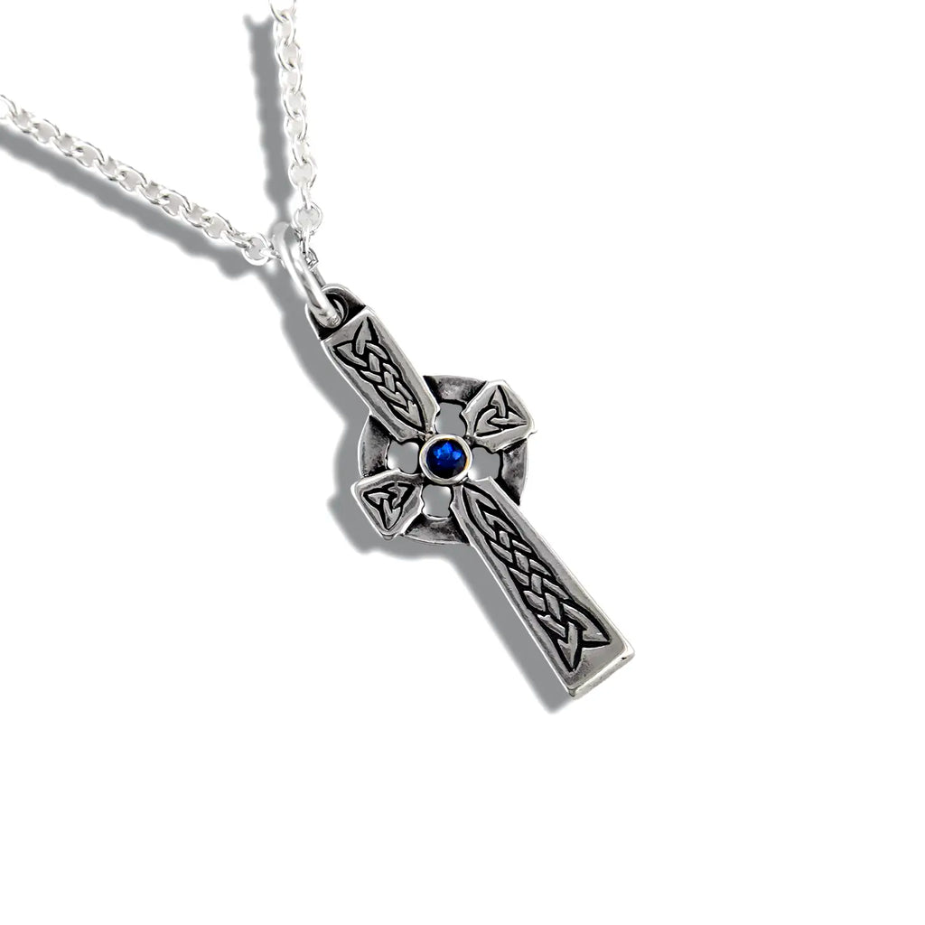 Sterling Silver Kelly Celtic Cross Pendant