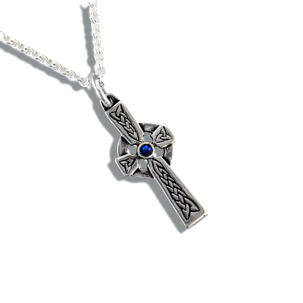 Sterling Silver Kelly Celtic Cross Pendant