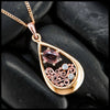 Custom Spinel Frame Pendant