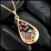 Custom Spinel Frame Pendant