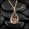Custom Spinel Frame Pendant