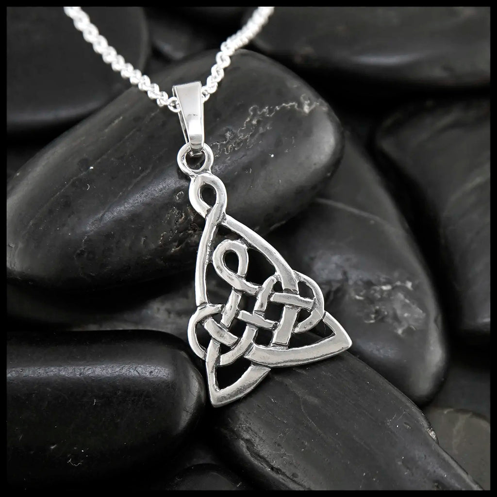 Mother's Knot Pendant in Sterling Silver