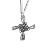 St. Brigid Open Cross Pendant in Sterling Silver