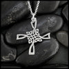 St. Brigid Open Cross Pendant in Sterling Silver