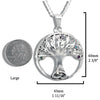 Celtic Family Tree Pendant in Silver