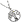 Celtic Family Tree Pendant in Silver