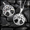 Celtic Family Tree Pendant in Silver