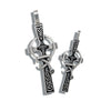 Celtic Caring Cross Pendant in Sterling Silver