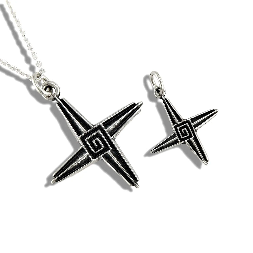 St. Brigid's Cross in Sterling Silver