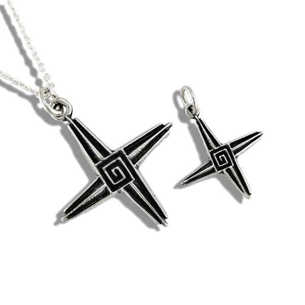 St. Brigid's Cross in Sterling Silver
