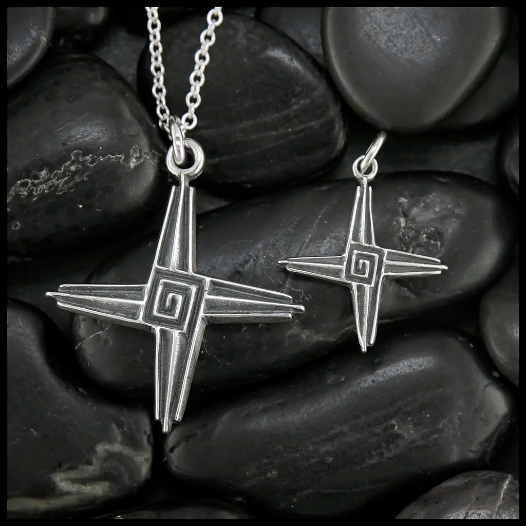 St. Brigid's Cross in Sterling Silver