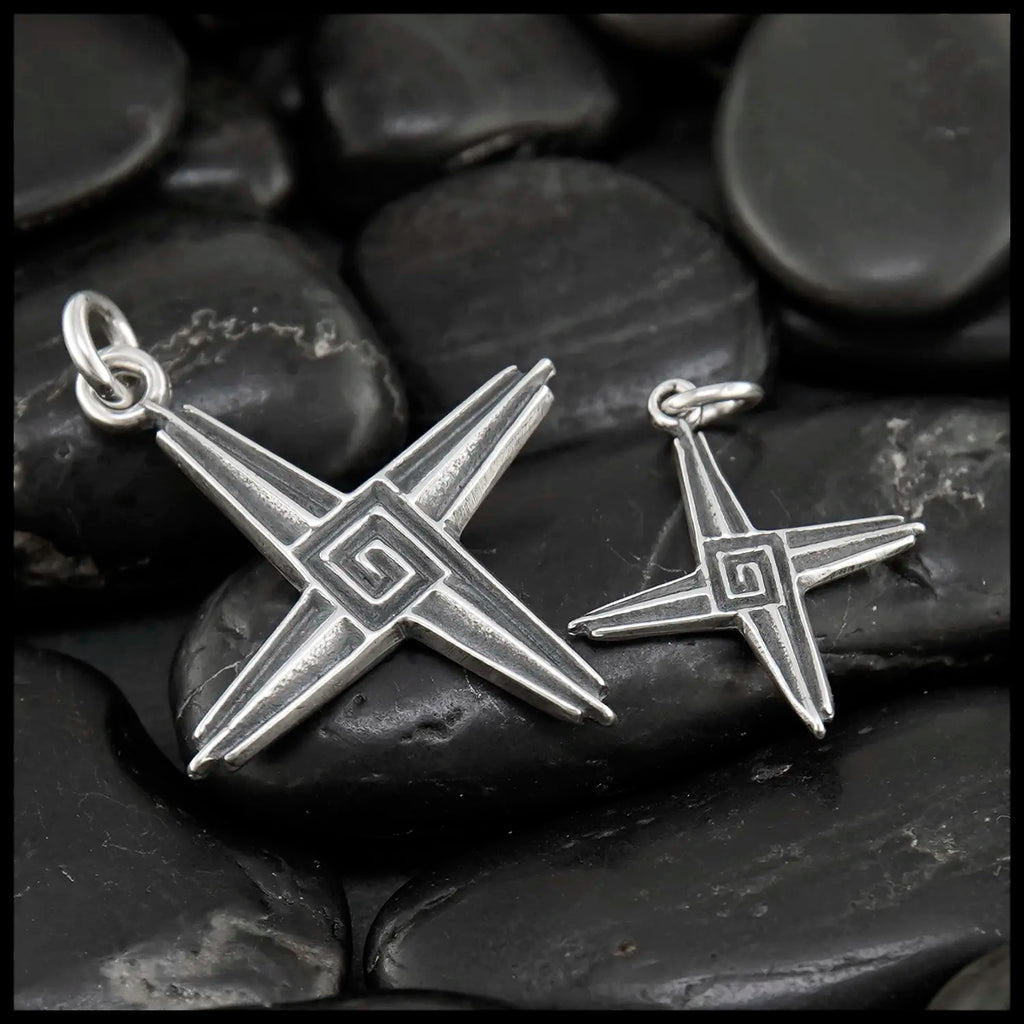 St. Brigid's Cross in Sterling Silver