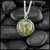 Connemara Marble Pendant in Sterling Silver
