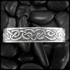 Celtic Heart Knot Cuff Bracelet in Sterling Silver