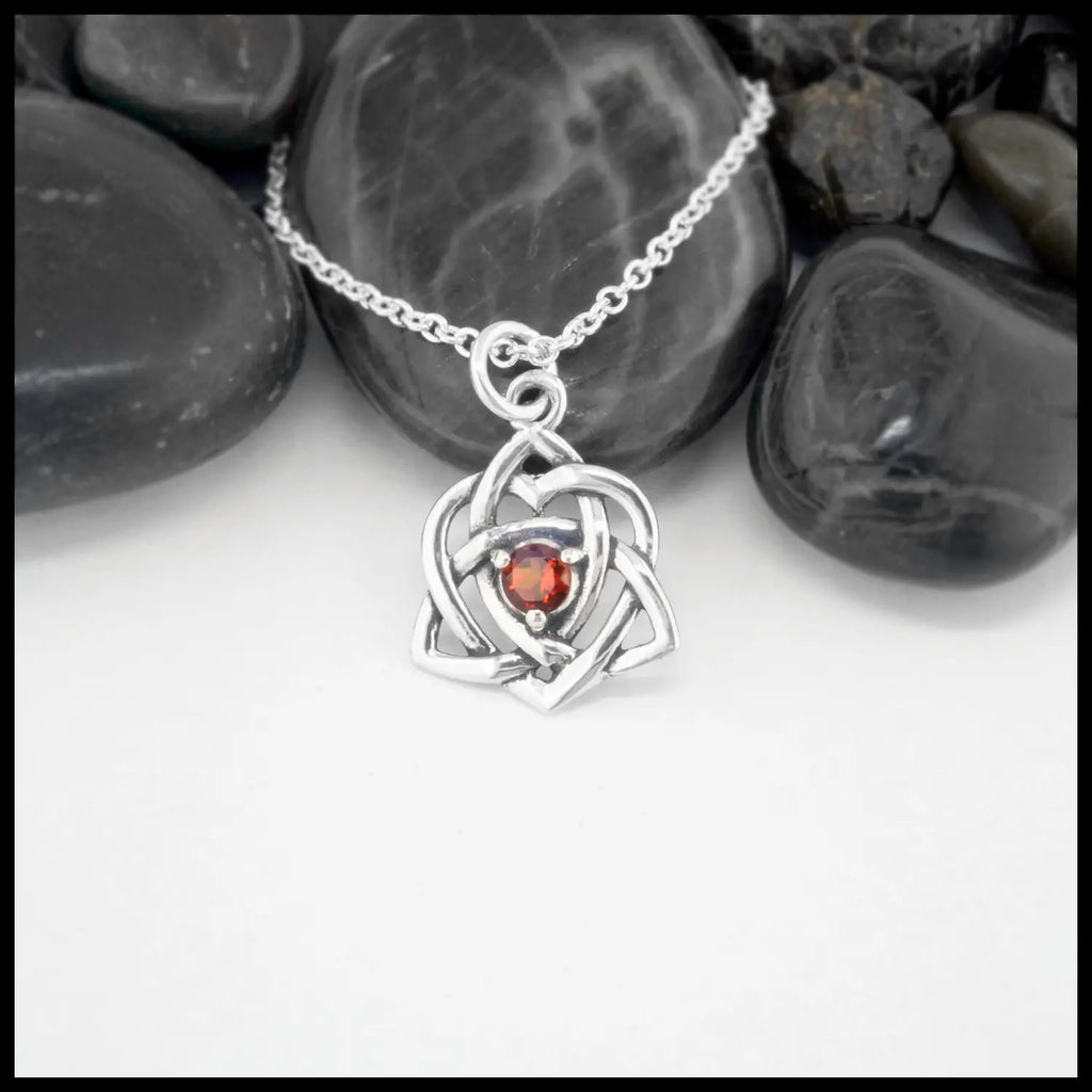 This lovely Limited Edition Pendant in Sterling Silver, set with 4mm Deep Citrines. This set includes 18" Cable Chain.