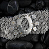 Custom Amber Chainmail Bracelet