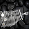 Custom Amber Chainmail Bracelet